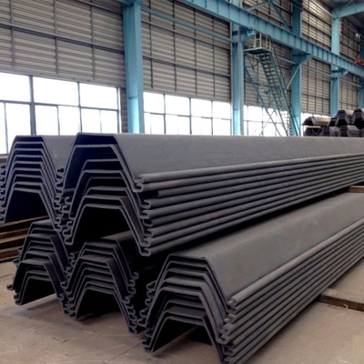 Type piles laminées à chaud de profils d'acier de construction de Q235 Q345 Q345b de tôle de l'acier Sy295 d'U