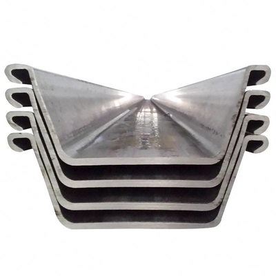 Type 2 400x100x10.5mm de palplanche de Q235 Q275 Q345 U pour la construction