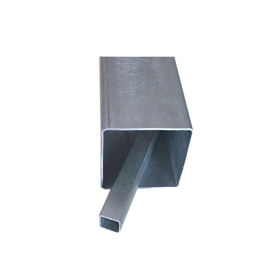 Square 24 Inch Galvanized Steel Pipe 1.0mm Thickness BS Standard SGCC Grade