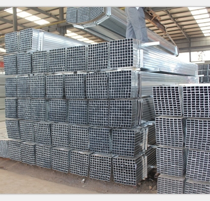 ASTM A36 50x50 Square Tubing Galvanized Hot Dip Gi Steel Square Pipe