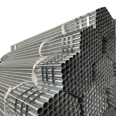 Hot Dip Galvanized Steel Pipe Mid Hard 20mm - 406mm OD A53 A106 Grade